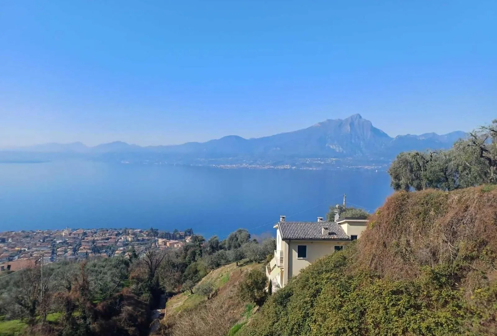 Villa 7 Torri Del Benaco Ac P Vista Lago Giardino شقة